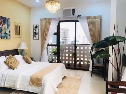 Apartamento Modern Gem - Two Balconies With Ocean & Mountain Views Cebú